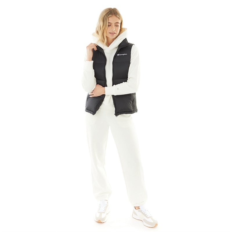 Champion Womens Padded Vest Black/Black