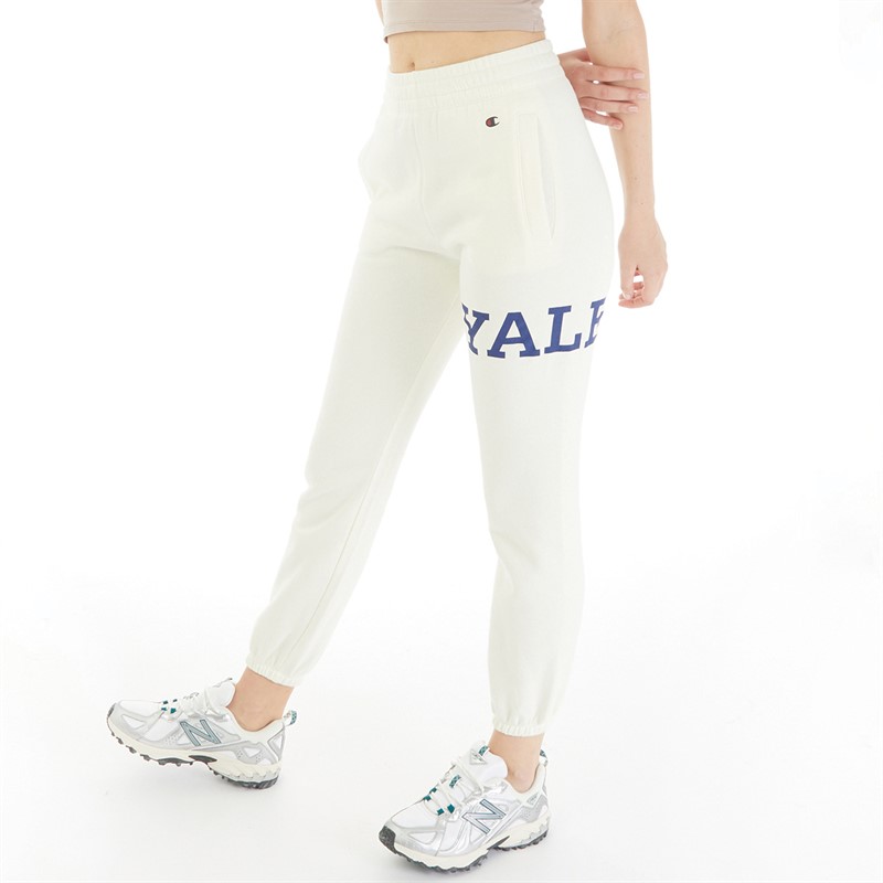 Champion Dames Yale Cuff Trainingsbroek Off White