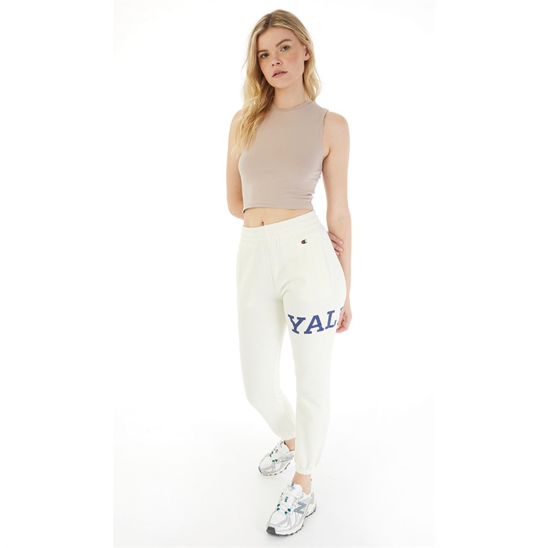 Champion Dames Yale Cuff Trainingsbroek Off White