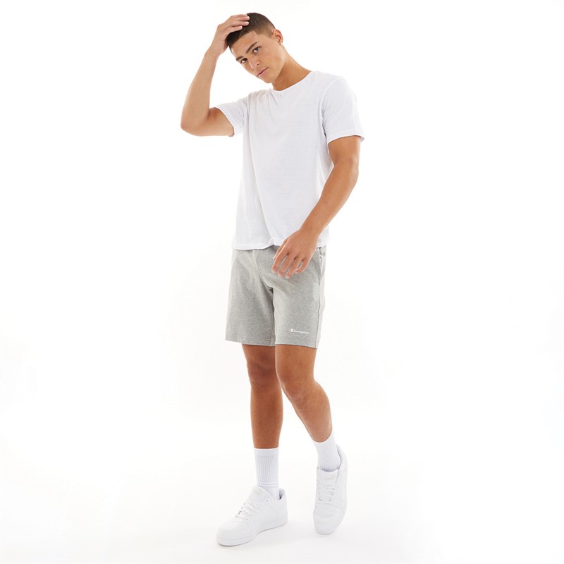 Champion Short en Jersey Authentic Bermuda Homme Gris