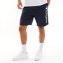 Champion Shorts en coton homme, logo Bermuda, Bleu marine
