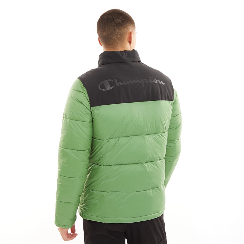 Champion Veste Rembourrée Homme vert/noir