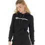 Champion Dames American Classics Logo Hoodies Zwart