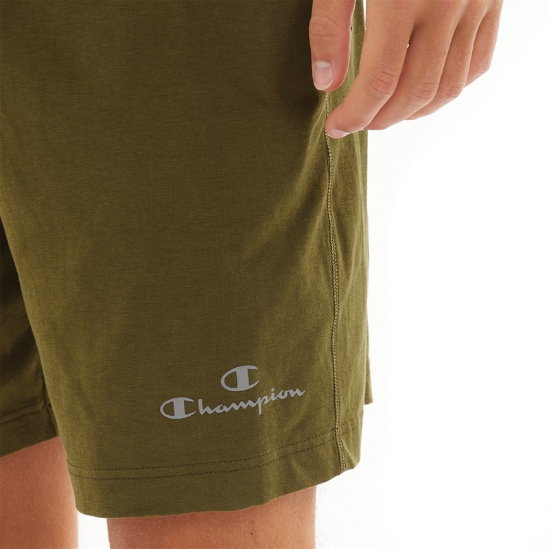 Champion Mænd Sport Bermuda Shorts Grøn