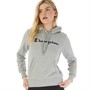 Champion Kapuzenpullover mit amerikanischem Classics Logo Grau Damen