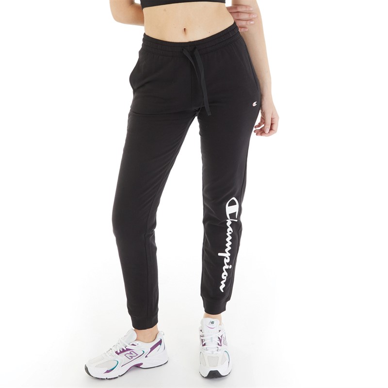 Champion Pantalons de Jogging American Classics Femme Noir