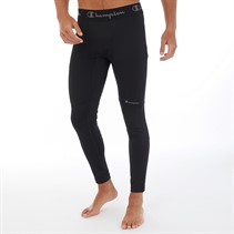 Champion Herren Sport 7/8 Tight Leggings Schwarz