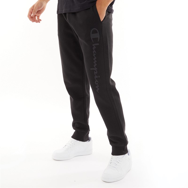 Champion Herre AuthenticLogo Joggingbukser Sort