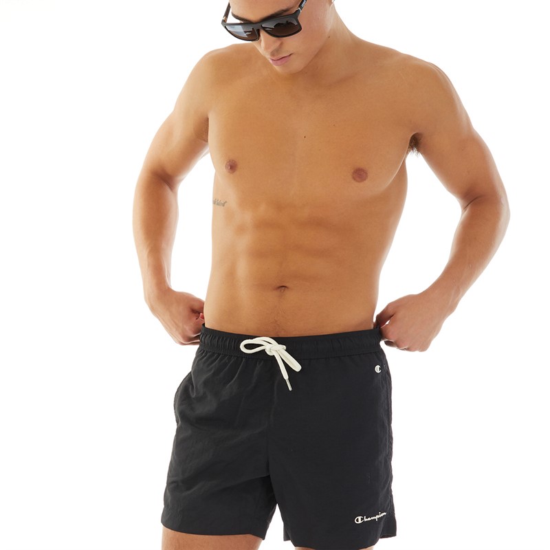 Champion Mens Eco Future Beach Shorts Black