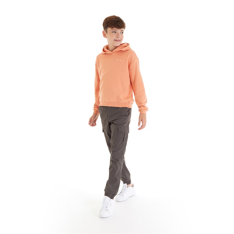 Champion Junior Boys Eco Future Hoodie Orange