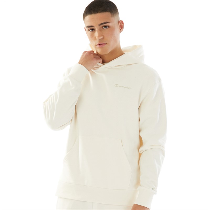 Champion Mens Eco Future Hoodie Beige