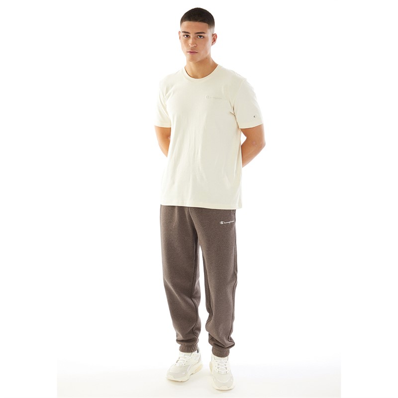 Champion Mens Eco Future Crew Neck T-Shirt Sand