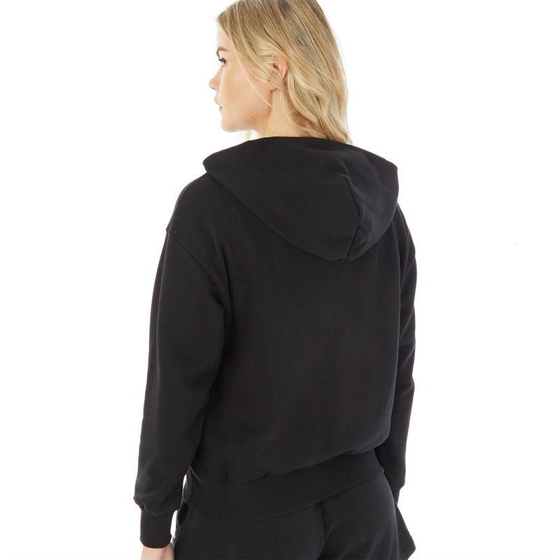 Champion Womens Eco Future Full Zip Hoodie Black