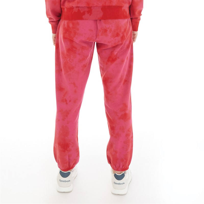 Champion Dame Rochester Sweatpants med Lille Logo Fuchsia