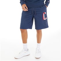 Champion Heren Rochester Bookstore Lange Bermuda Shorts Marineblauw