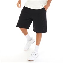 Champion Heren Rochester Lange Bermuda Shorts Zwart