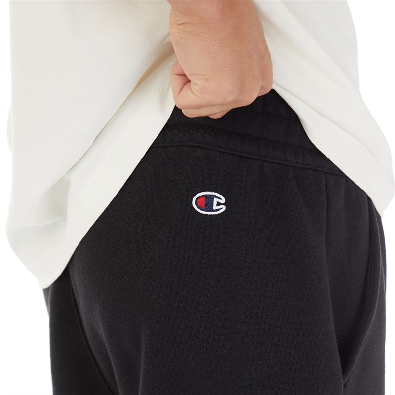 Champion Heren Rochester Lange Bermuda Shorts Zwart