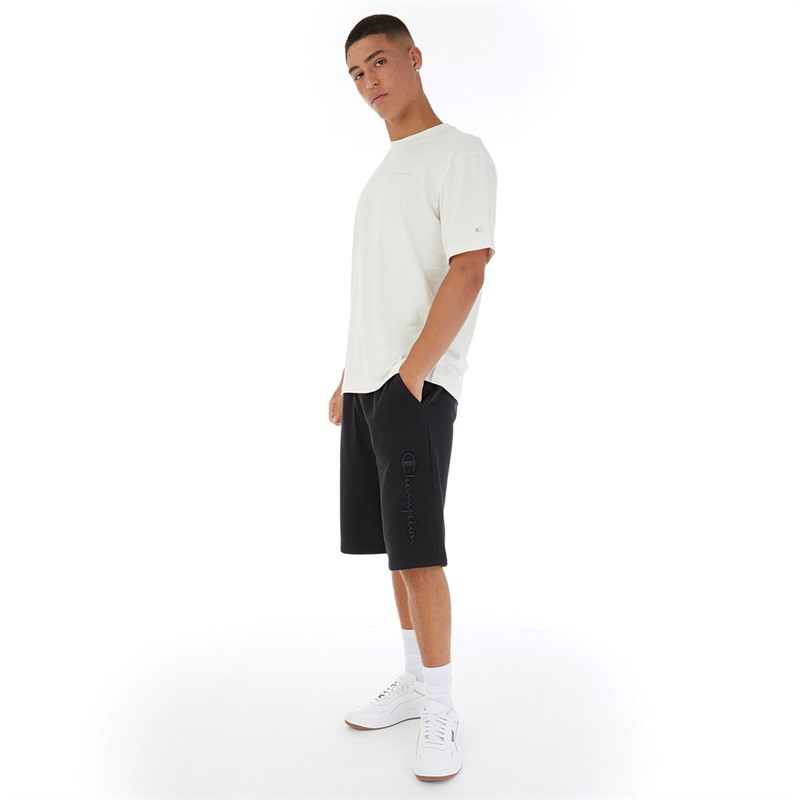 Champion Heren Rochester Lange Bermuda Shorts Zwart