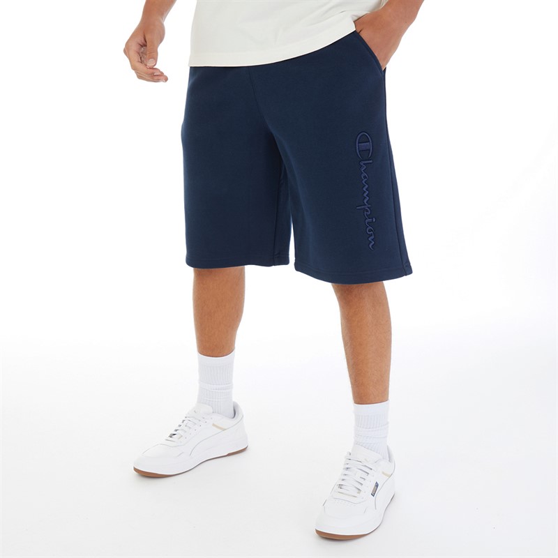 Champion Heren Rochester Lange Bermuda Shorts Marineblauw