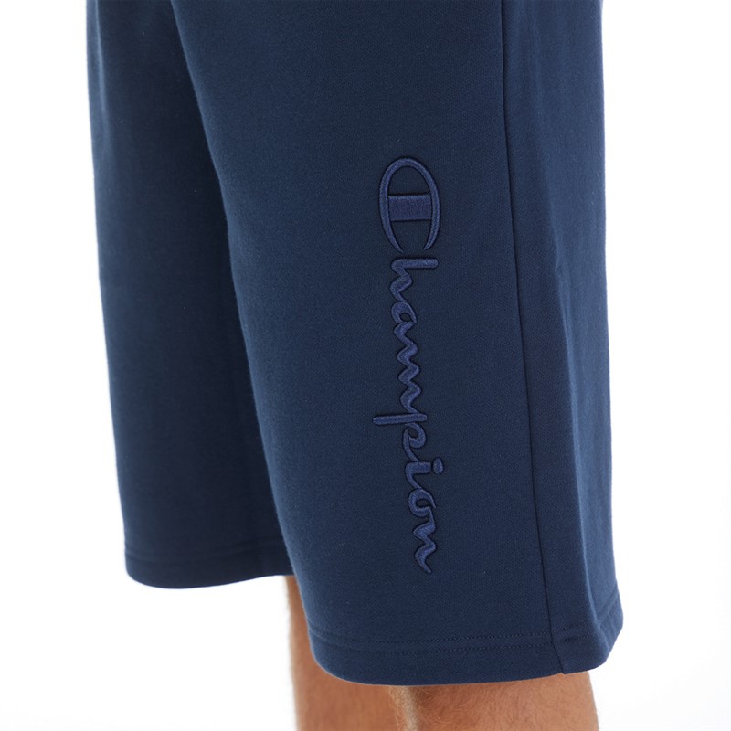 Champion Heren Rochester Lange Bermuda Shorts Marineblauw