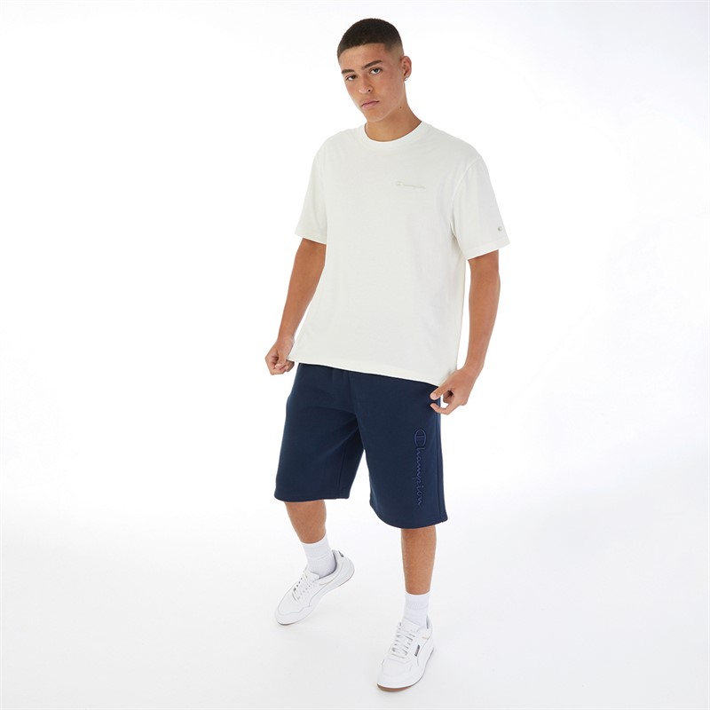 Champion Heren Rochester Lange Bermuda Shorts Marineblauw