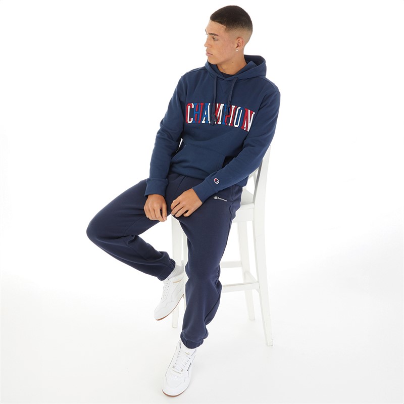 Champion Kapuzenpullover Herren Rochester Bookstore Marineblau