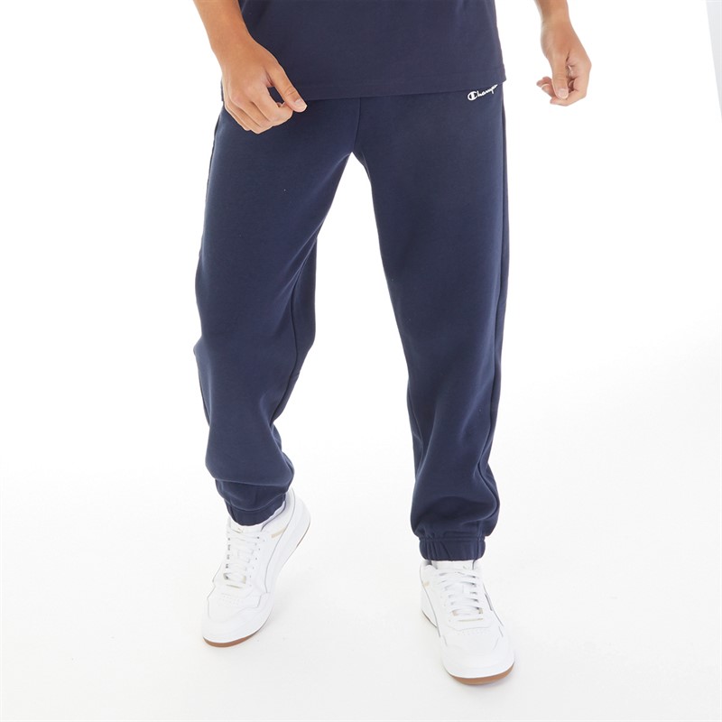 Buy Champion Mens Rochester Eco Future Small Logo Sweat Pants Navy Blue