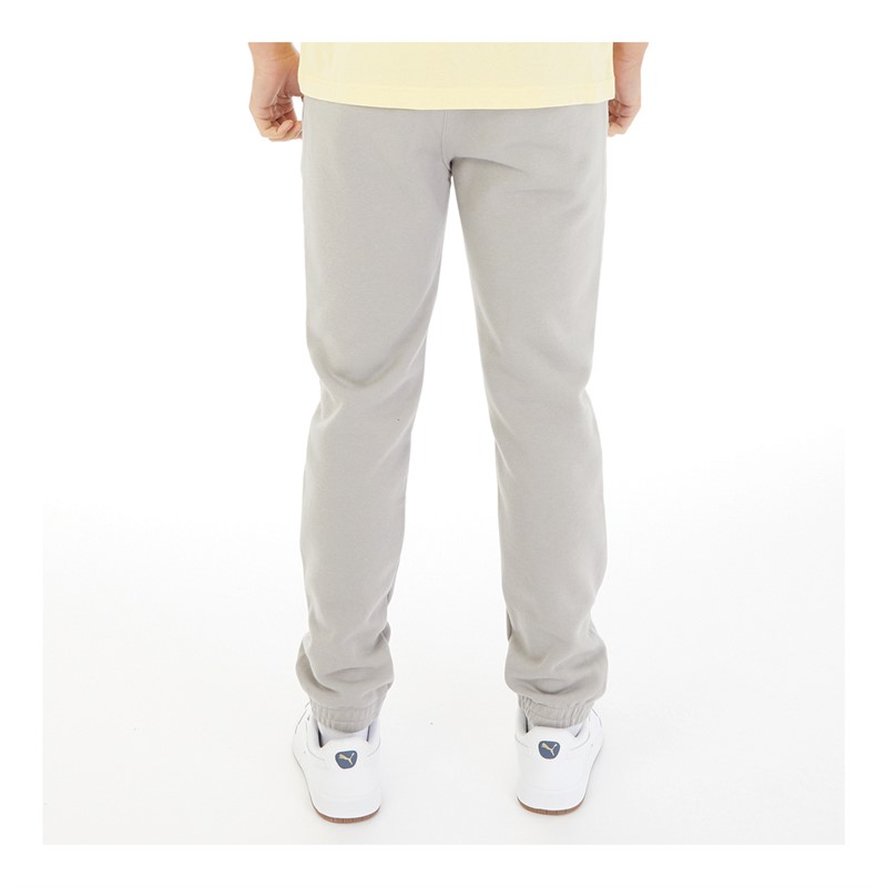 Champion Mens Rochester Small Logo Elastic Cuff Sweat Pants Grey