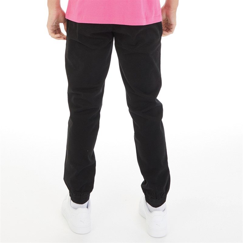 Champion Mens Rochester Collegiate Small Logo Elastic Cuff Sweat Pants Black