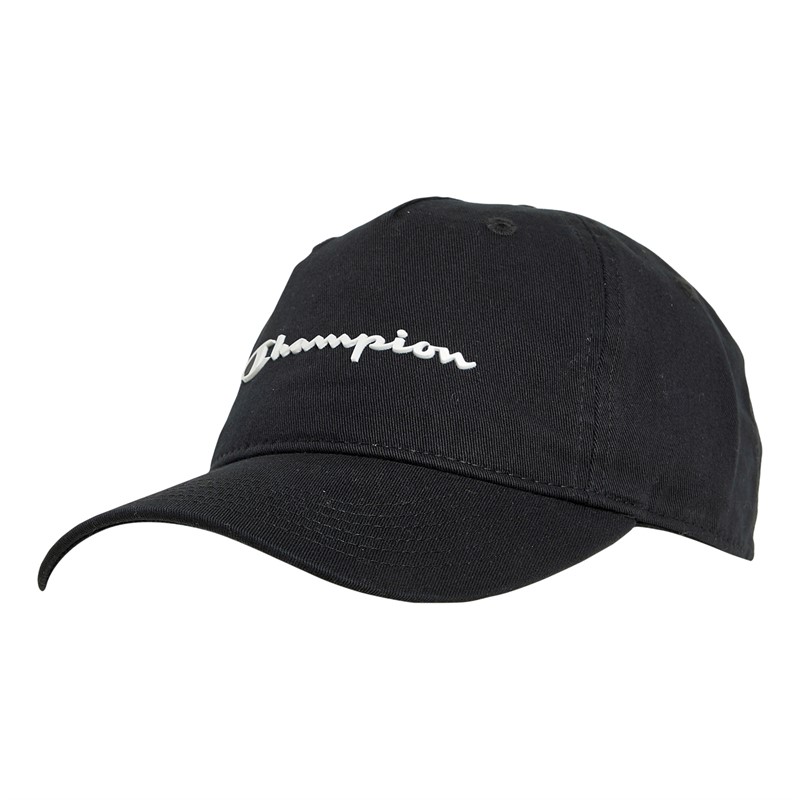 Champion Dad Adjustable Cap Black/White