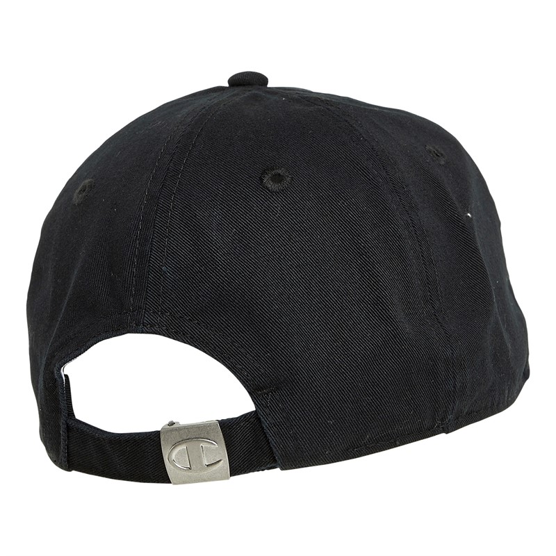 Champion Dad Adjustable Cap Black/White