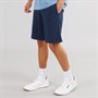 Champion Mens Bermuda Logo Shorts Navy Blue