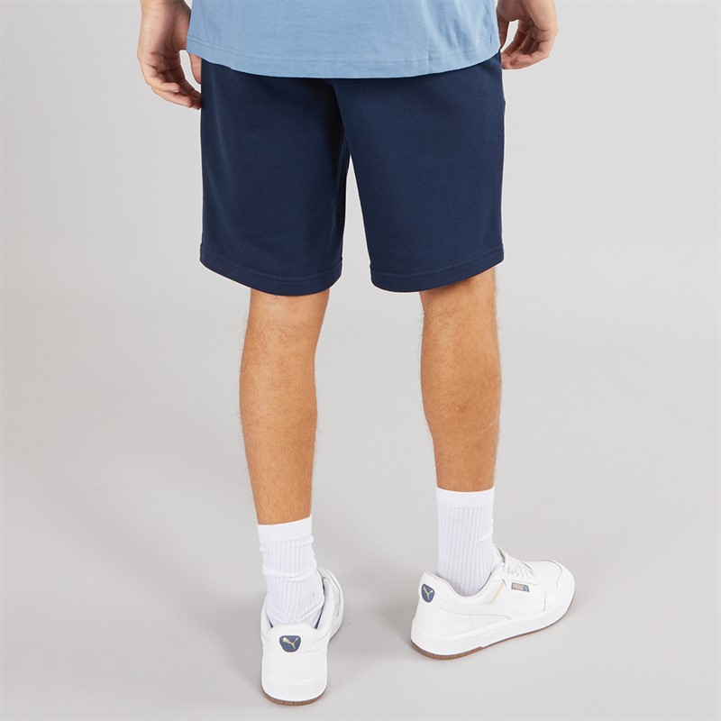 Champion Mens Bermuda Logo Shorts Navy Blue