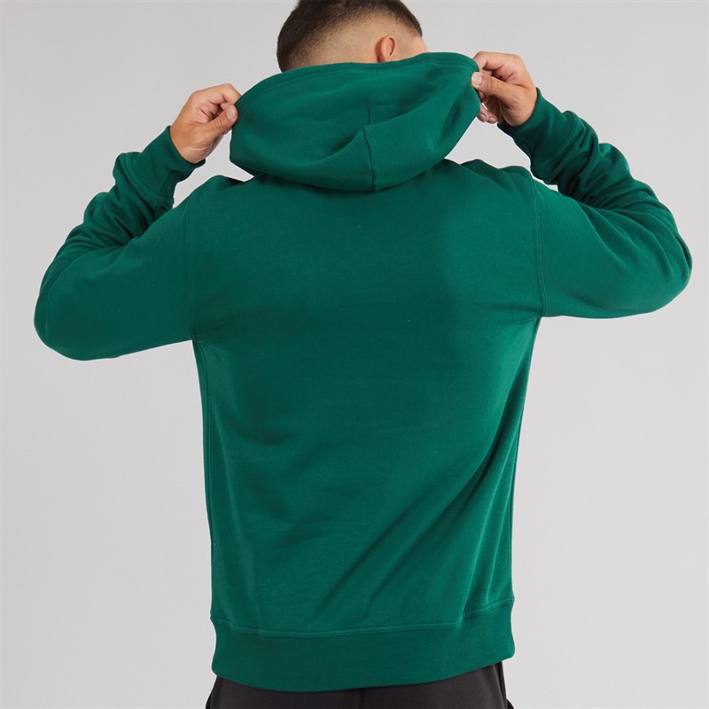Champion Mens Icons Logo Hoodie Green