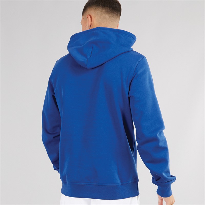 Champion Mens Icons Logo Hoodie Blue