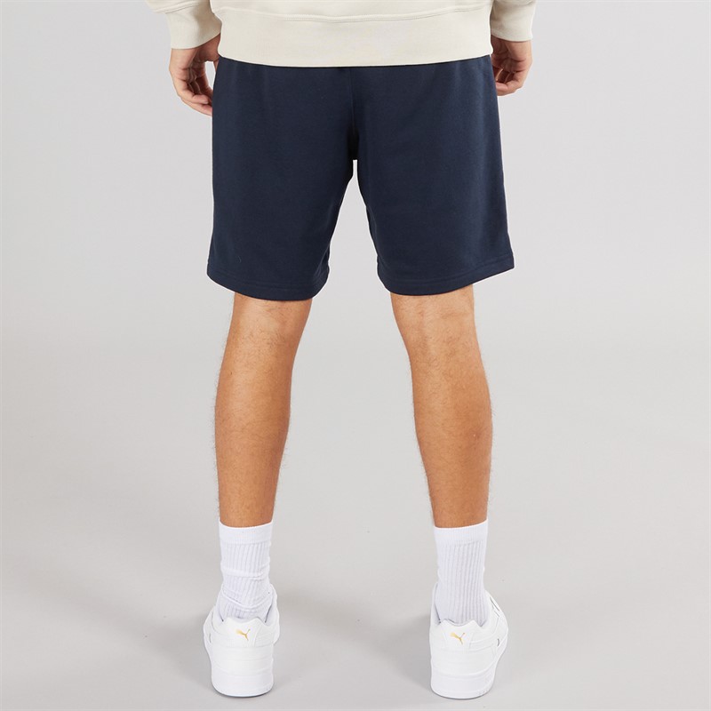 Champion Mens Authentic Bermuda Logo Shorts Navy Blue