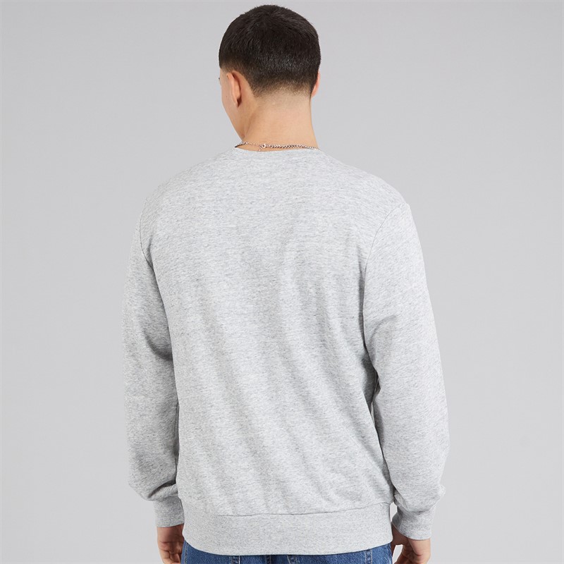 Champion Mens Graphic Shop Logo Sweatshirt Heather Grey