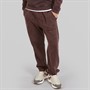 Champion Mens Icons Wahsed Logo Cuffed Joggers Brown