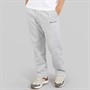 Champion Mens Heritage Script Logo Straight Hem Joggers Heather Grey