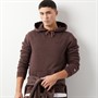 Champion Mens Icons Washed Logo Crew Neck Sweatshirt Brown