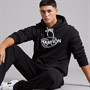 Champion Mens Graphic Shop Logo Hoodie Black