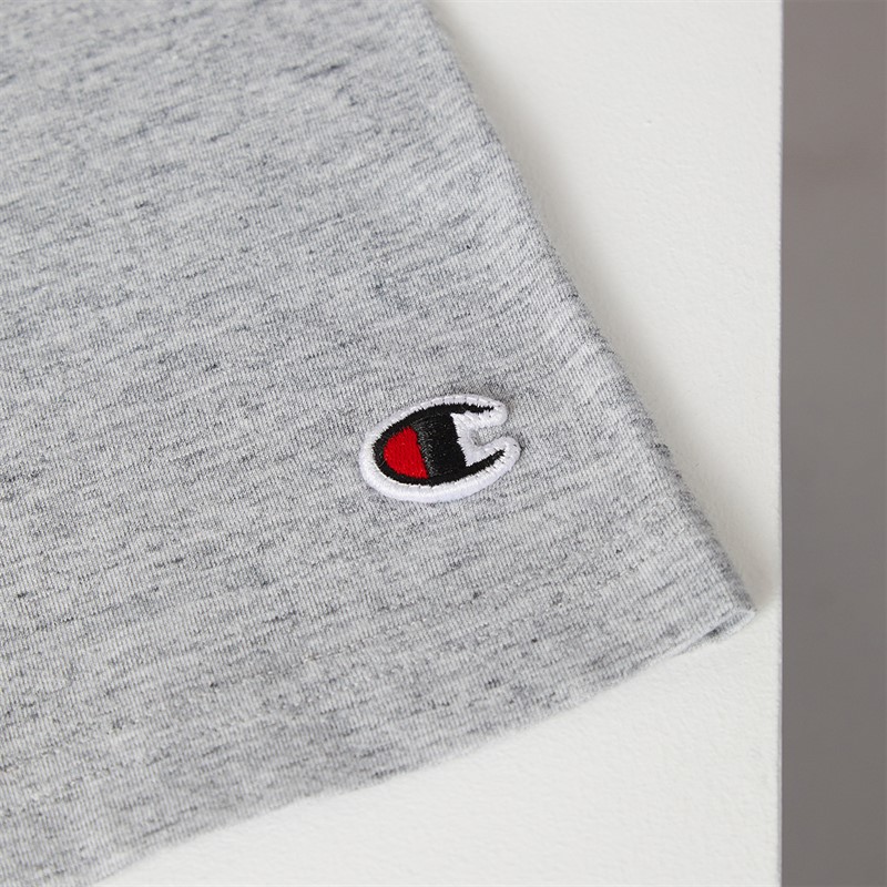 Champion Mens C-table Graphic Logo T-Shirt Heather Grey