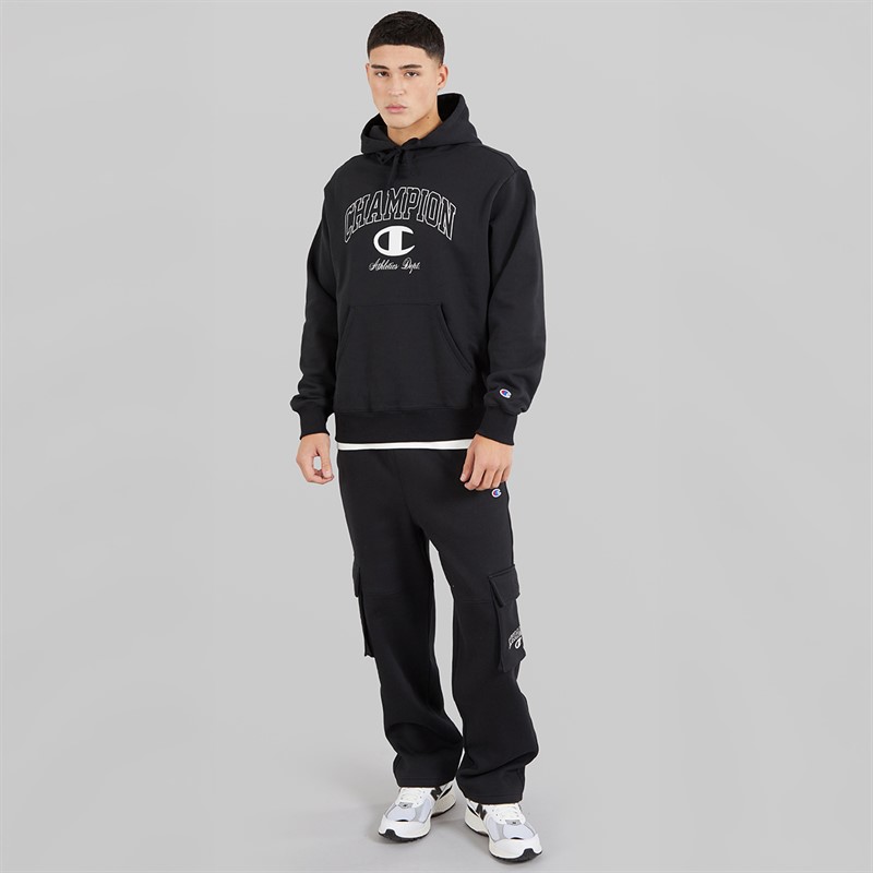 Champion Mens State Of Play Cuffed Cargo Joggers Black