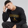 Champion Mens Graphic Shop Logo Sweatshirt Black