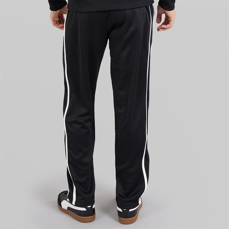 Champion Mens State Of Play Logo Straight Hem Track Pants Black/White
