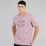 Champion Mens C-Table Graphic Logo T-Shirt Pink