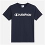 Champion Junior Graphic Shop T-Shirt Navy