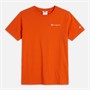 Champion Junior Core Heritage Logo T-Shirt Bright Orange