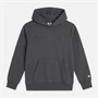 Champion Junior Icons Tonal Logo Hoodie Flint Grey