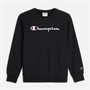 Champion Junior Icons Logo Sweatshirt Black